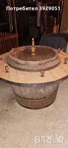 Маса от буре, снимка 5 - Градински мебели, декорация  - 48462909