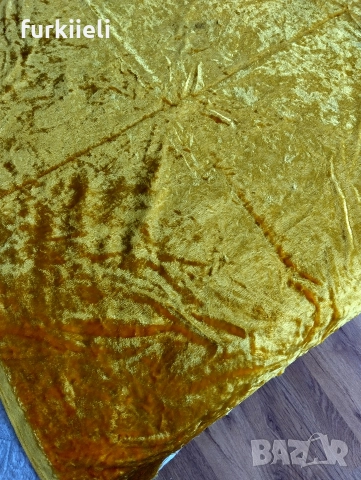 покривало от плюш за единично легло с ресни , снимка 2 - Покривки за легло - 52865460