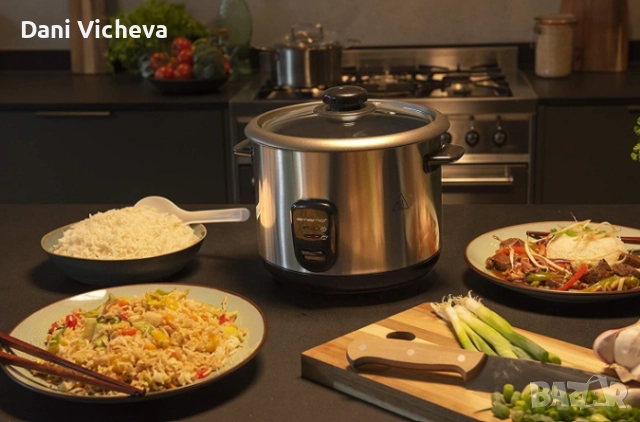 Уред за приготвяне на ориз Emerio RCE-110118.5, снимка 4 - Мултикукъри - 52821843