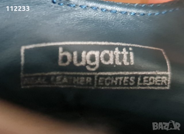 Bugatti мъжки обувки-естествена кожа, снимка 7 - Официални обувки - 34849107