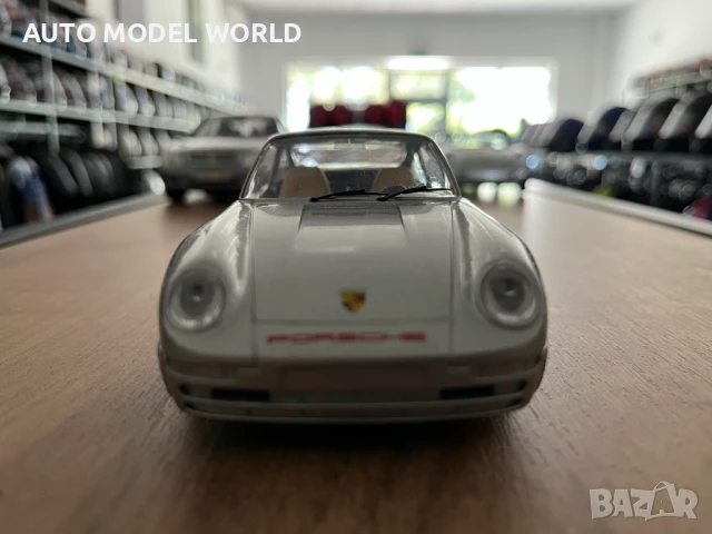Метална колекционерска количкa BBURAGO PORSCHE 959 мащаб 1:24, снимка 4 - Колекции - 50833967