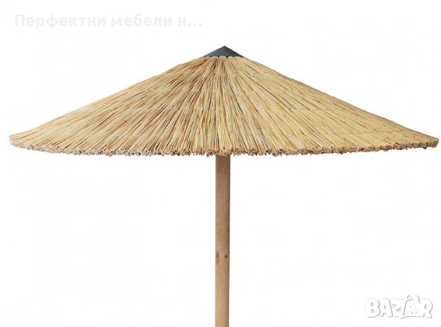 Плетен здрав чадър диам. 215,250,300 см.-доставка до 2 седмици