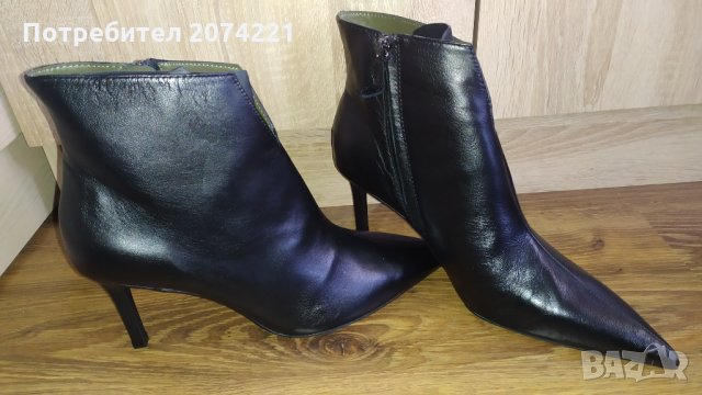  Боти от естествена кожа , снимка 4 - Дамски боти - 34023666