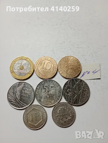 Франция монети , снимка 1