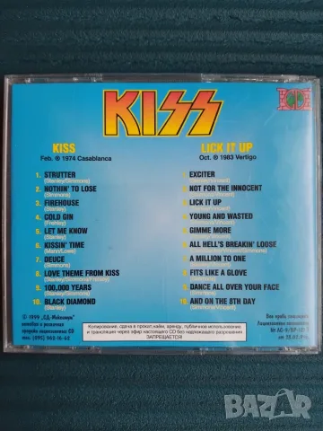 Kiss - Kiss / Lick it Up - матричен диск музика, снимка 3 - CD дискове - 56121889