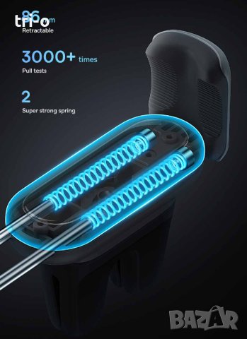 Baseus Универсална поставка за телефон за автомобил, снимка 10 - Зарядни за кола - 41826003