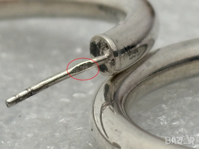 Сребърни Обеци (проба 925)-6,38 грама, снимка 8 - Обеци - 53518788