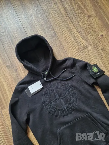 Страхотна мъжка блуза суитчър STONE ISLAND Размери S , M, L, XL, 2XL , снимка 4 - Суичъри - 47629134