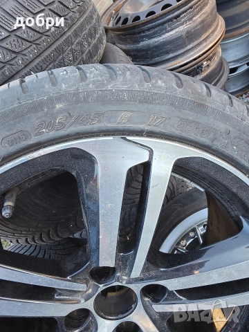 джанта с гума за Peugeot, снимка 5 - Гуми и джанти - 53746585