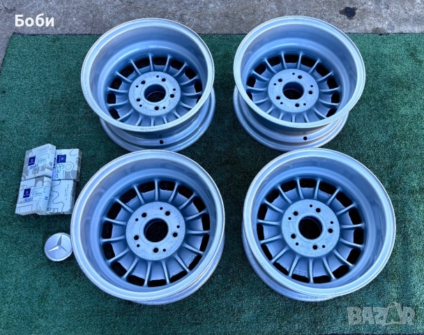 Джанти 5/112/14 Mercedes 107 114 115 116 123 126, снимка 12 - Гуми и джанти - 52762085