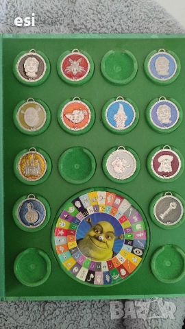 Шрек медальон, снимка 3 - Антикварни и старинни предмети - 52410475