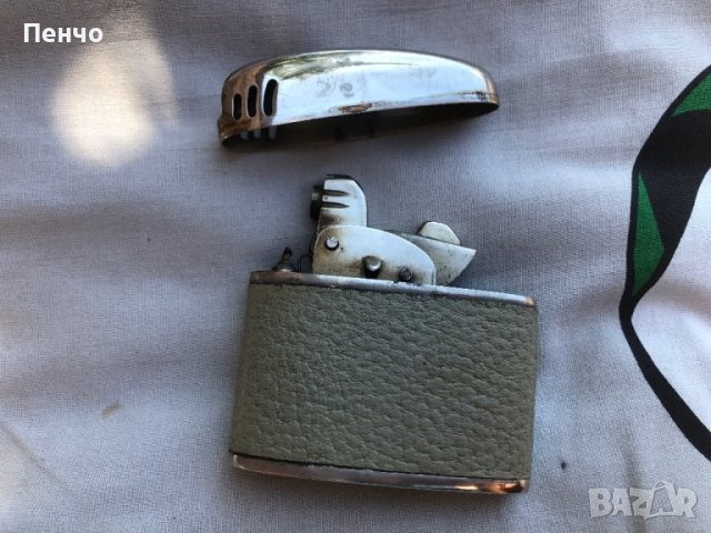 стара настолна бензинова запалка "LUMET", снимка 10 - Антикварни и старинни предмети - 41805804