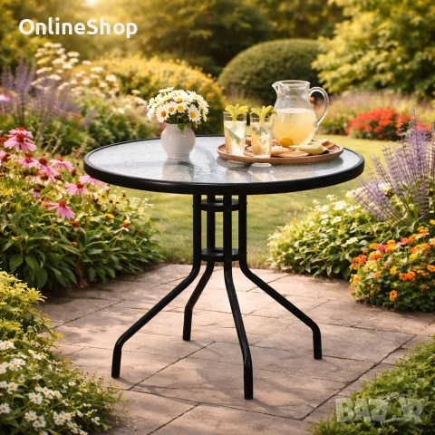 Стъклена масичка за кафе, снимка 2 - Маси - 53159769