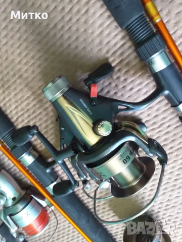 Комплекти силови пръчки 2,70м с макари, снимка 10 - Въдици - 51100633