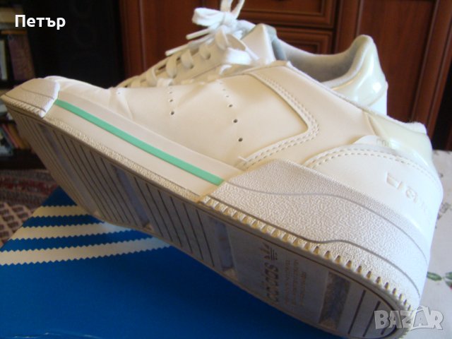 Adidas № 46 1/3 -  маратонки - ест. кожа, снимка 7 - Спортни обувки - 41085927