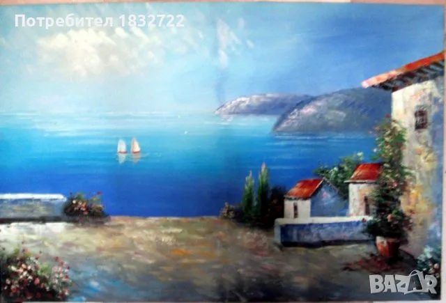 Продавам картини с морски пейзажи, снимка 13 - Картини - 56042132