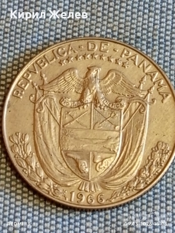 Монета 1/4 балбоа 1966г. Панама тема Васко Нунес де Балбоа 48060, снимка 2 - Нумизматика и бонистика - 53768532