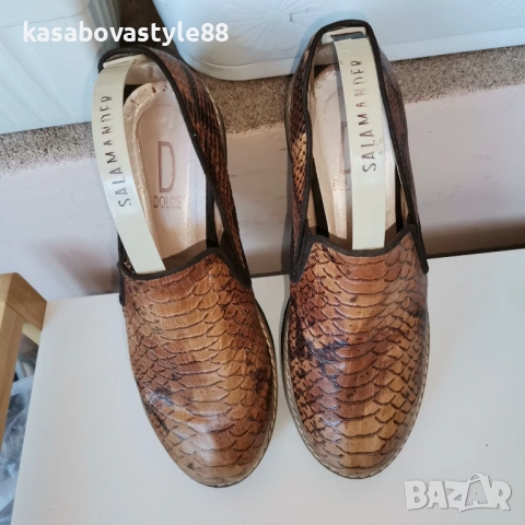 Обувки Dolce 38 н. Естествена кожа , снимка 5 - Дамски ежедневни обувки - 53649785