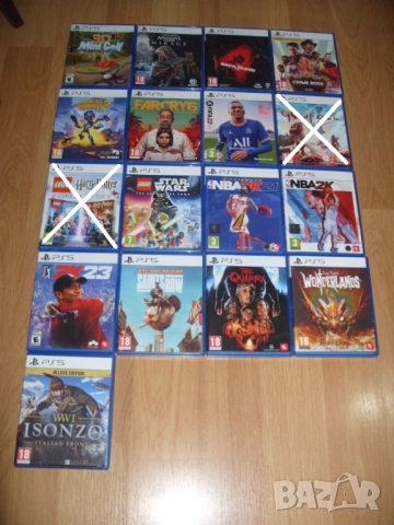 Игри за PlayStation 5, PS5 Част 1 - 30лв за брой