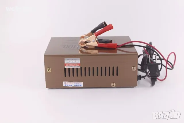 Автоматично зарядно устройство за Акумулатори , зареждане 12-24 V, снимка 4 - Друга електроника - 49581350