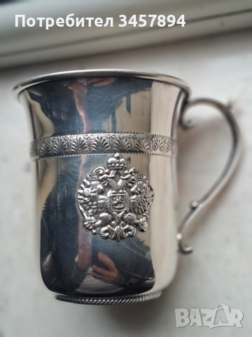 Сребърна чаша царска Русия 84, снимка 6 - Антикварни и старинни предмети - 52811247