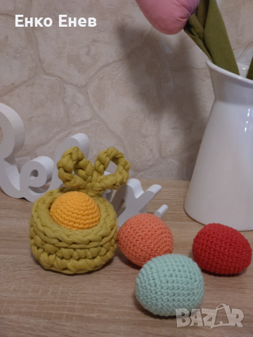 Изработка на ръчно плетени изделия, снимка 5 - Декорация за дома - 36484211