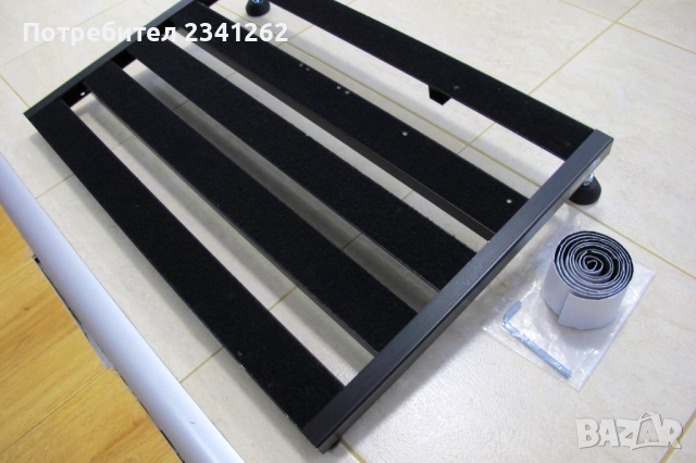 Palmer Pedalbay 60L – Голям алуминиев педалборд с чанта, снимка 3 - Китари - 51952163