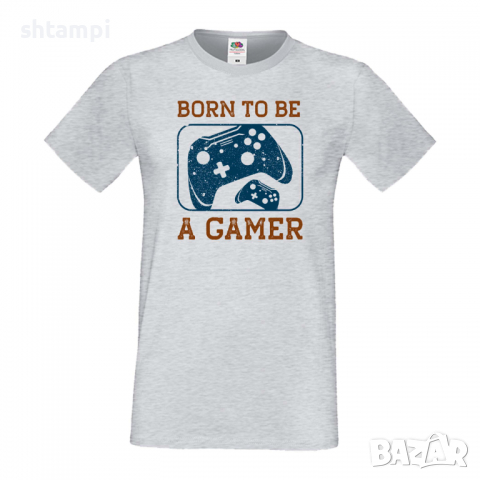 Мъжка тениска Born To Be A Gamer, снимка 4 - Тениски - 36193102