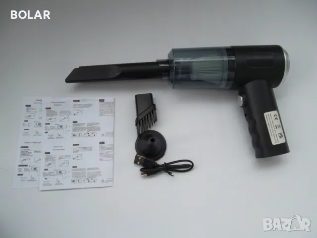 АКУМУЛАТОРНА МИНИ ПРАХОСМУКАЧКА, снимка 3 - Други инструменти - 49688656