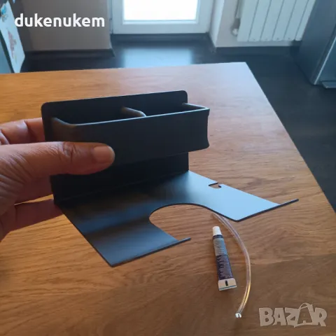 НОВА! Стойка за сешоар, за монтаж на стена, без пробиване, снимка 10 - Други - 50286055