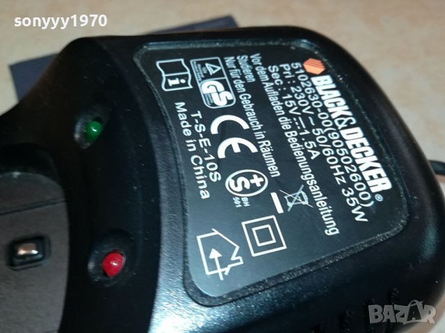 black decker battery charger 0408231532, снимка 11 - Винтоверти - 41756954