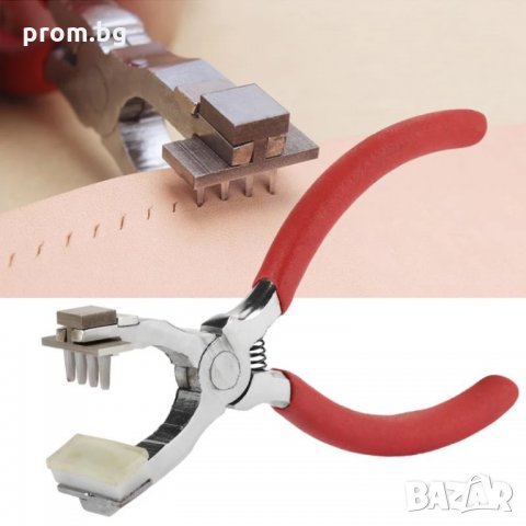  Сарашки, кожарски клещи тип вилици, вилица със сменящи се накрайници - 4 мм. 