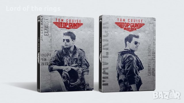 Top Gun 2-Movie 4K SteelBook Superfan Collection - Колекция филми Топ Гън за суперфенове, снимка 4 - Blu-Ray филми - 42058738