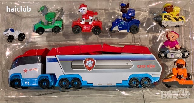 Пес патрул камион / Автобус Pow patrol/Камион Пес патрул/Пес патрул джунгла , снимка 2 - Коли, камиони, мотори, писти - 31157572