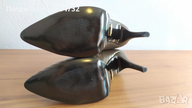 Дамски боти на висок ток, 41-ви номер, снимка 10 - Дамски боти - 52289431