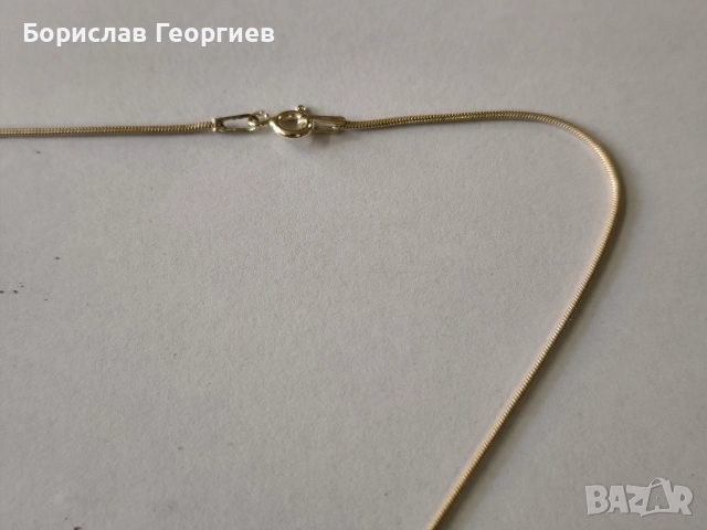 Сребърно колие 925, снимка 3 - Колиета, медальони, синджири - 52883282