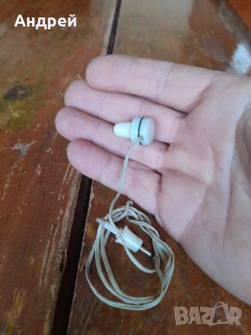 Стара радио слушалка, снимка 3 - Други ценни предмети - 53696688