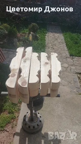 Дървени капители и конзоли за беседки и навеси