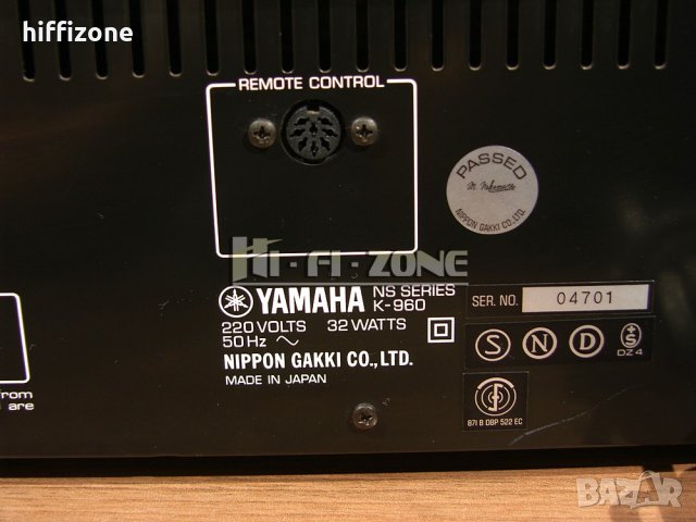 ДЕК Yamaha k-960 /, снимка 10 - Декове - 35805163