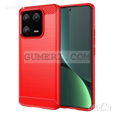 Силиконов Гръб "Карбон Шарк" за Xiaomi 13 Pro, снимка 2 - Калъфи, кейсове - 40457285