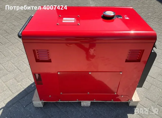 Дизелов тих генератор JDE9500SE, снимка 6 - Други машини и части - 48219080