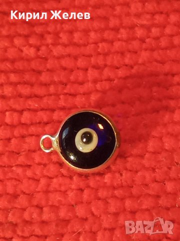 ОКОТО на НАЗАР Стара МИНИАТЮРНА СРЕБЪРНА ВИСУЛКА с ВЦЕТНО ВЕНЕЦИАНСКО СТЪКЛО РЪЧНА ФИНА РАБОТА 28542, снимка 10 - Антикварни и старинни предмети - 41336902