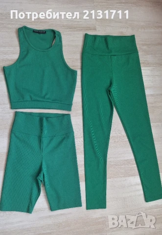 Спортен комплект в зелено , снимка 8 - Спортни екипи - 50927729