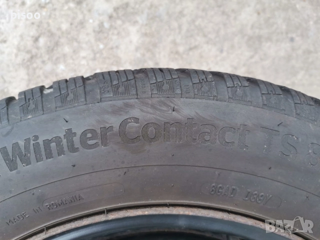 2бр зимни гуми 185/65/15 Continental Winter Contact TS870, снимка 4 - Гуми и джанти - 52144975
