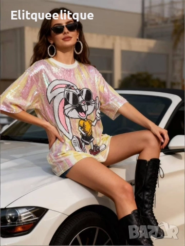 блестящи туники , снимка 4 - Туники - 52193819