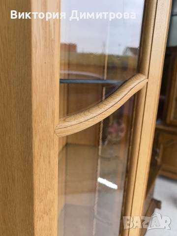 Витрина МАСИВ Рустикал- тясна, снимка 4 - Секции и витрини - 53624945