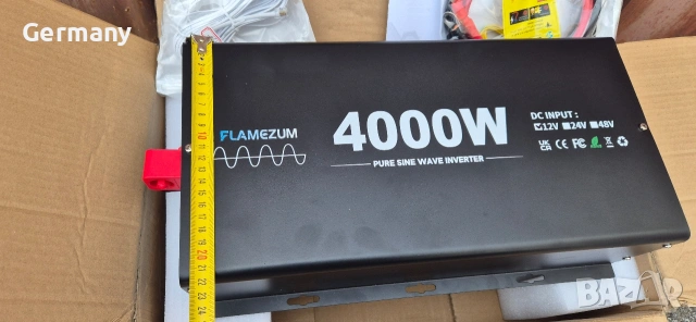 инвертор за ток 12v 220v 4000w пълна синусоида, снимка 9 - Аксесоари и консумативи - 53711873