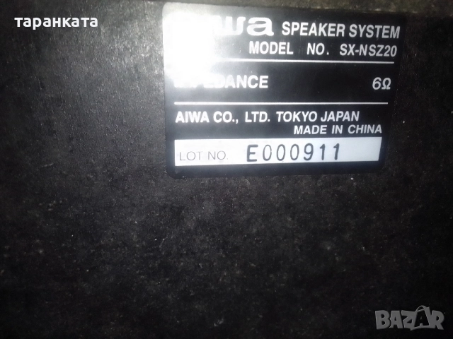 тонколона AIWA , снимка 5 - Тонколони - 51558007