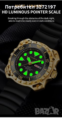 2023 FOXBOX спортен кварцов часовник,водоустойчив,подвижен безел, дата,ден от седмицата , снимка 12 - Мъжки - 41489916