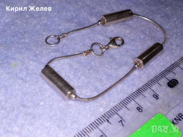 ДИЗАЙНЕРСКА СРЕБЪРНА АРТ ГРИВНА СРЕБРО 925 ИТАЛИЯ СТИЛЕН КРАСИВ МОДЕЛ ПОДХОДЯЩ и за ГЛЕЗЕН 35812, снимка 8 - Гривни - 39521776